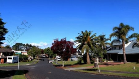 新西兰小镇风景