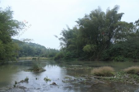 小董镇罗屋地村河水河流