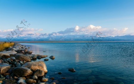 赛里木湖美景