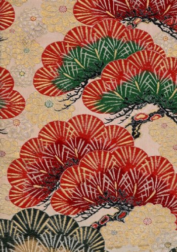 日式底纹布纹背景