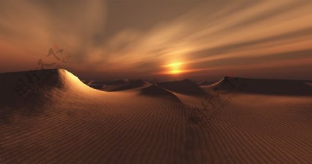 沙漠沙丘景观
