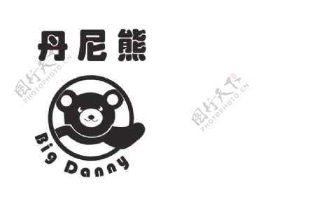 丹尼熊标志logo
