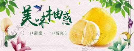 美味柚子banner