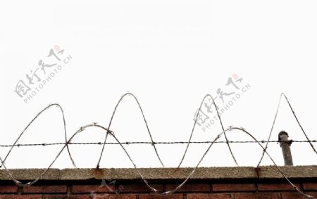 砖墙防护栏铁丝