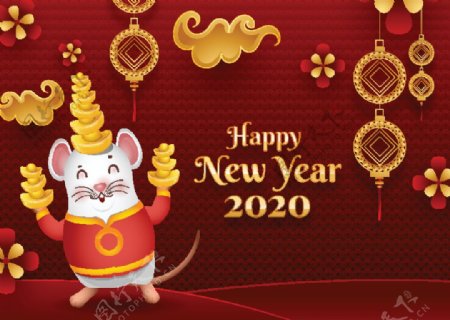 2020鼠年新年快乐