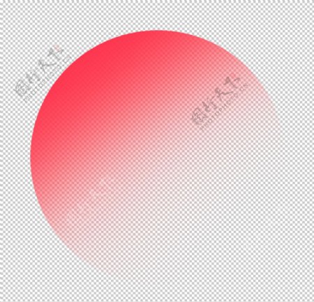圆形彩色立体球体设计