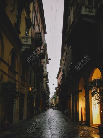 意大利的米兰品牌街