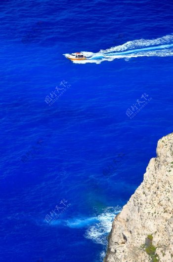 希腊扎金索斯岛沉船湾