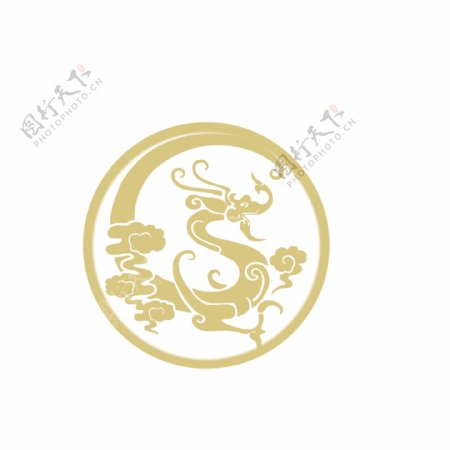 中国风古典龙纹