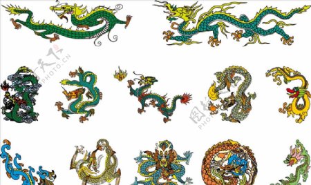 中国传统文化龙纹