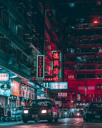 香港建筑风景