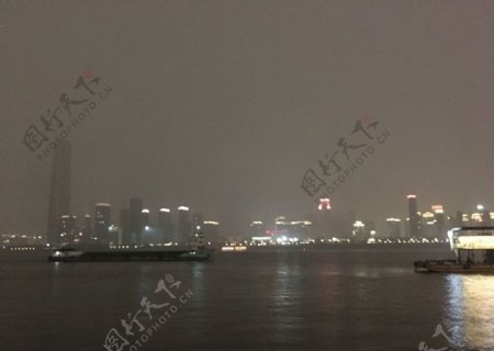 武汉江景夜景