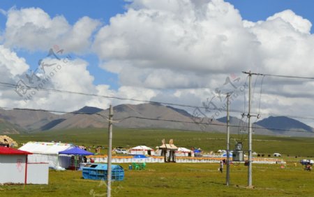 蒙古包牧民