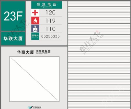 应急电话公布栏