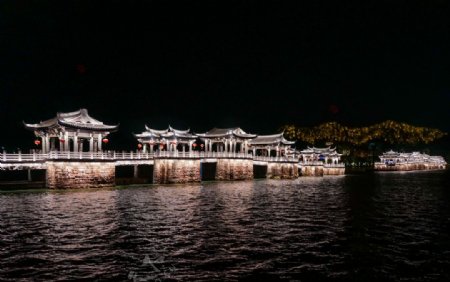 广济桥夜拍