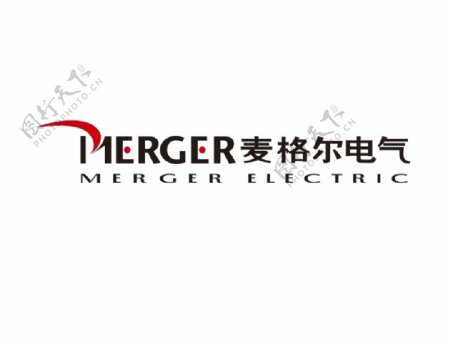 麦格尔电气logo标志