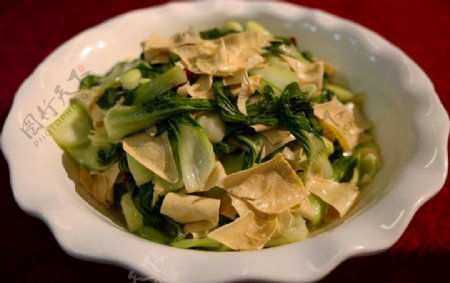 豆皮京白菜图片