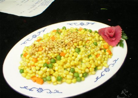 松仁玉米图片