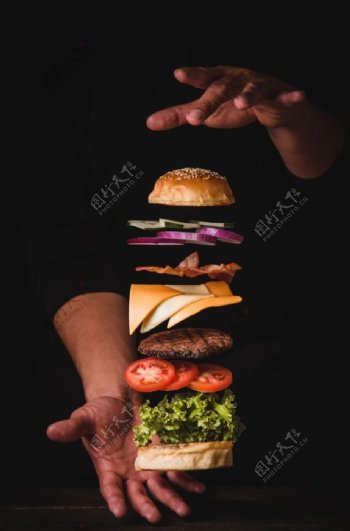 汉堡包图片