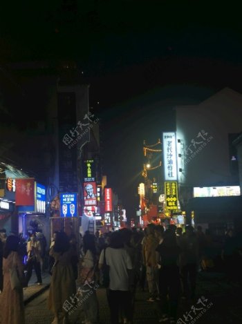 长沙太平街夜景图片