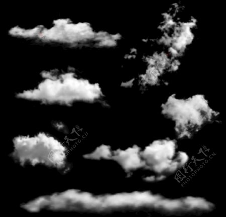 矢量云朵很自然的云图片