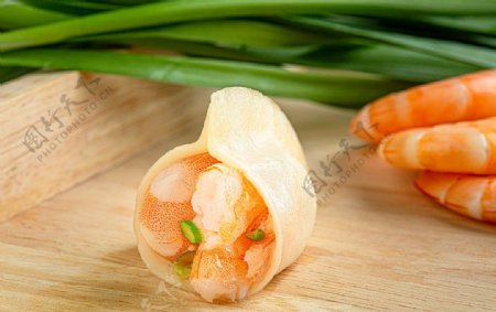 虾仁水饺图片