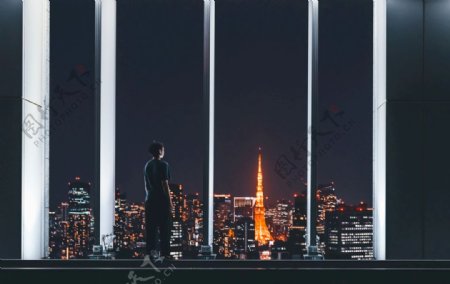 东京都夜景图片