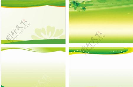 绿色展板绿色海报绿色背景图片