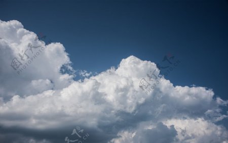 蓝天白云大图图片