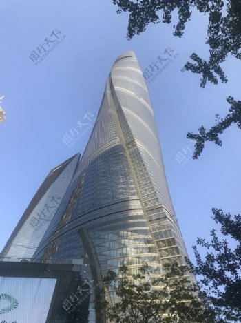 上海中心大厦图片