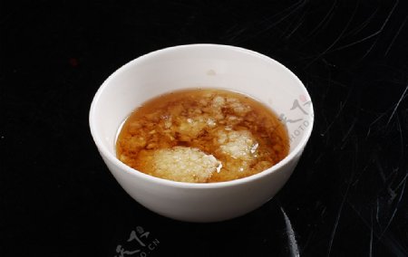 豫菜蒜泥油碗图片