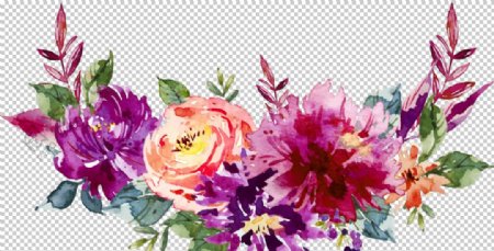 彩绘花卉图片