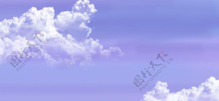 紫色云图片