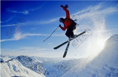滑雪板滑雪海报单板滑雪图片