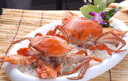 主食肉蟹八宝饭图片