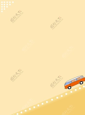 黄色车辆背景图片