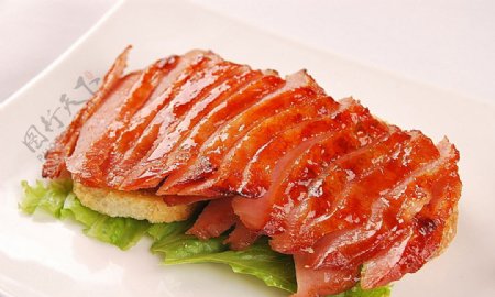 沪菜碳烧猪颈肉图片