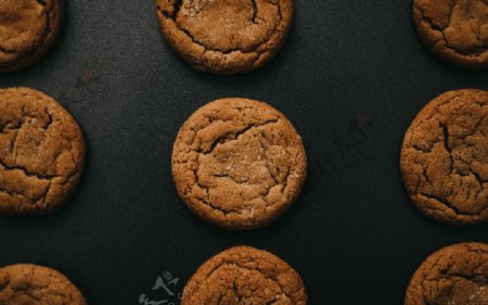 丹麦曲奇饼干展架饼干海报图片